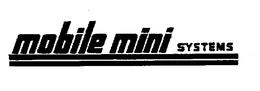 MOBILE MINI SYSTEMS trademark