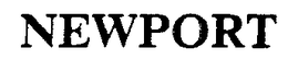 NEWPORT trademark