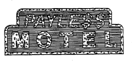 PAYLESS M O T E L trademark