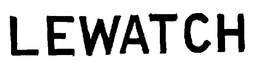 LEWATCH trademark