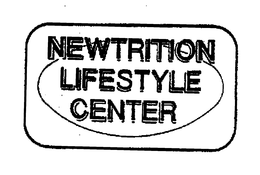 NEWTRITION LIFESTYLE CENTER trademark
