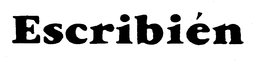 ESCRIBIEN trademark