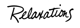 RELAXATIONS MUSIC FOR WELL-BEING trademark