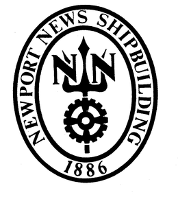 NEWPORT NEWS SHIPBUILDING 1886 NN trademark