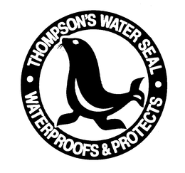 THOMPSON'S WATER SEAL WATERPROOFS & PROTECTS trademark