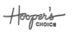 HOOPER'S CHOICE trademark