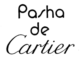 PASHA DE CARTIER trademark