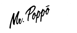 MR. POPPO trademark