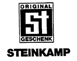 ORIGINAL ST GESCHENK STEINKAMP trademark