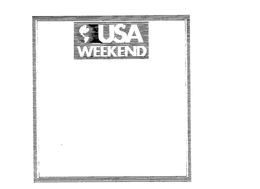 USA WEEKEND trademark