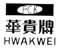 FCK HWAKWEI trademark