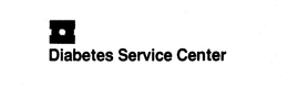 DIABETES SERVICE CENTER trademark