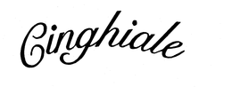 CINGHIALE trademark