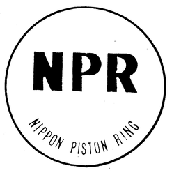 NPR NIPPON PISTON RING trademark