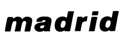 MADRID trademark