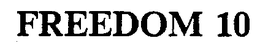 FREEDOM 10 trademark