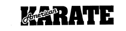 AMERICAN KARATE trademark