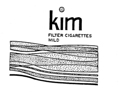 KIM FILTER CIGARETTES MILD trademark