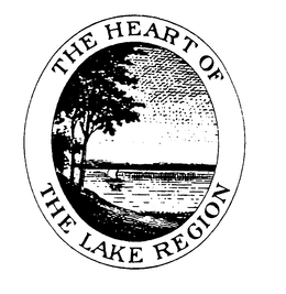 THE HEART OF THE LAKE REGION trademark