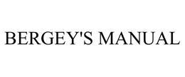 BERGEY'S MANUAL trademark