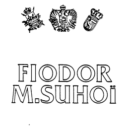 FIODOR M.SUHOI M. F. CYHOU trademark