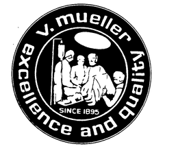 V. MUELLER EXCELLENCE AND QUALITY SINCE 1895 trademark