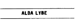 ALBA LYBE trademark