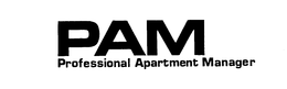 PAM PROFESSIONAL APARTMENT MANAGER trademark