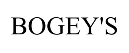 BOGEY'S trademark