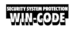 SECURITY SYSTEM PROTECTION WIN-CODE trademark