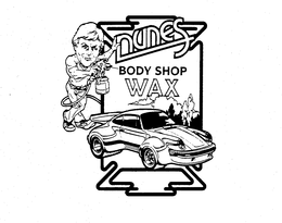 NUNES BODY SHOP WAX trademark