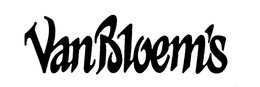 VAN BLOEM'S trademark