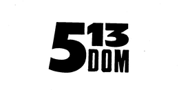 5 13 DOM trademark