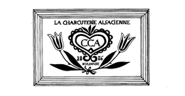 LA CHARCUTERIE ALSACIENNE CCA 1876 MULHOUSE trademark