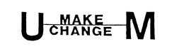 U MAKE CHANGE M trademark