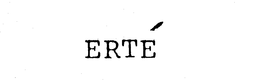 ERTE trademark