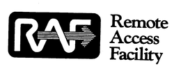 RAF REMOTE ACCESS FACILITY trademark