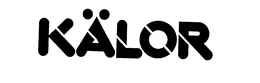 KALOR trademark
