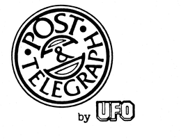 POST & TELEGRAPH BY UFO trademark