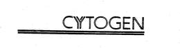 CYTOGEN trademark