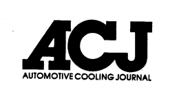 ACJ AUTOMOTIVE COOLING JOURNAL trademark