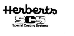 HERBERTS SCS SPECIAL COATING SYSTEMS trademark