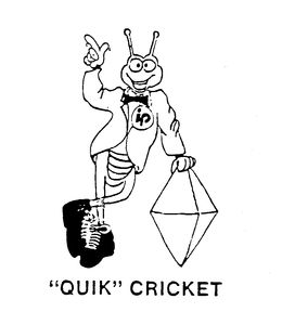"QUIK" CRICKET IP trademark