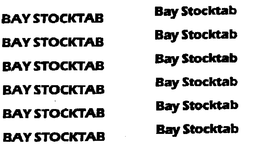 BAY STOCKTAB trademark