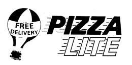 PIZZA LITE FREE DELIVERY trademark