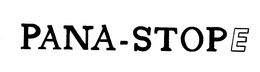 PANA-STOP E trademark