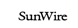 SUNWIRE trademark