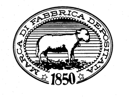 MARCA DI FABBRICA DEPOSITATA 1850 trademark