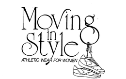 MOVING IN STYLE ATHLETIC WEAR FOR WOMEN trademark