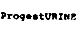 PROGESTURINE trademark